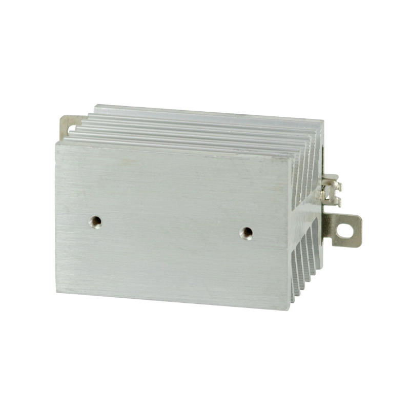 Disipador De Calor En Aluminio Monopolar Para Ssr 75X50X50Mm