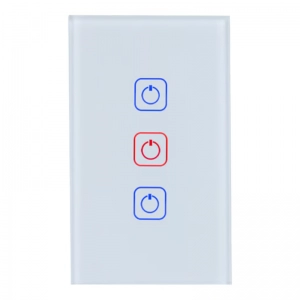 Interruptor Inteligente Triple Creator SN III Blanco