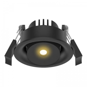 Bala Tecnolite LED de Incrustar Alscia II en Negro - 3w