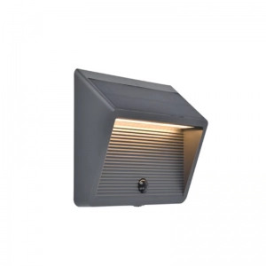 Aplique Tecnolite De Muro Solar Iliako 8.5W 3000K - 11SOLLED39DC30G