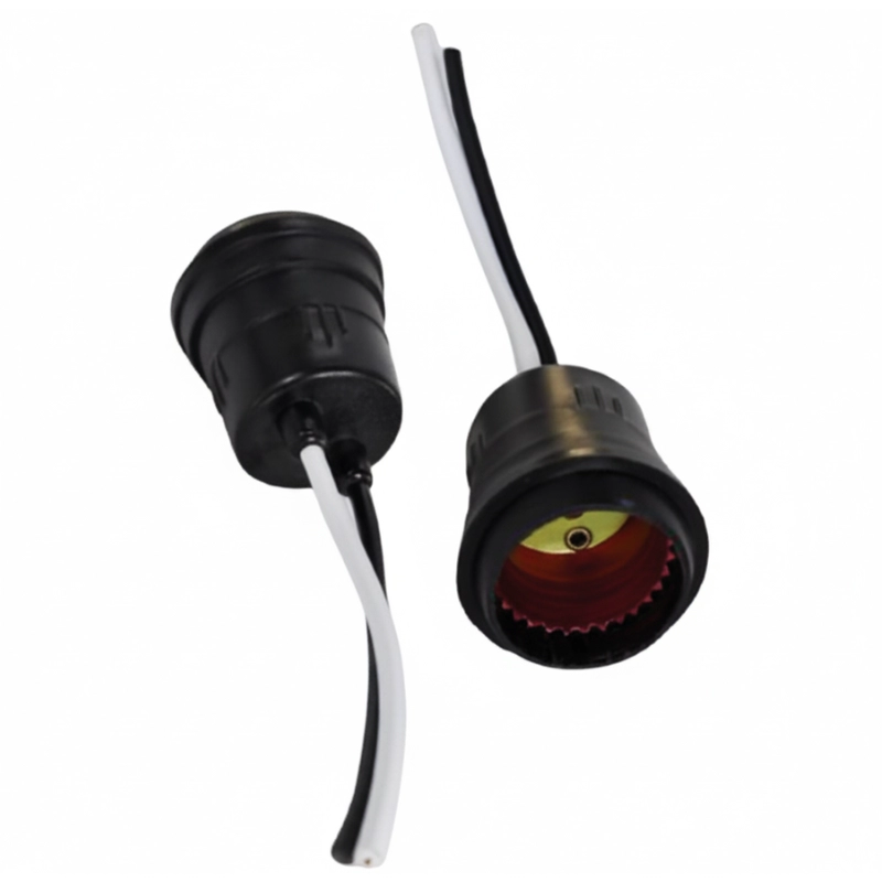 Portalámpara Caucho Con Cable E27