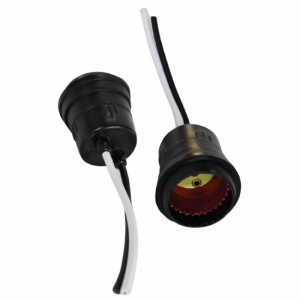 Portalámpara Caucho Con Cable E27