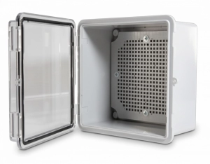 Gabinete Tapa Trasparente - 150x150x90 mm