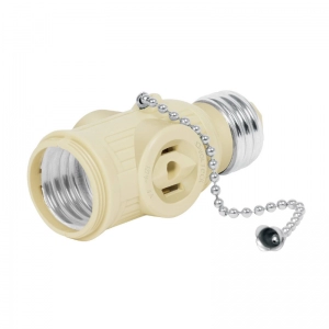 Portalámpara Baquelita E27 Benjamín Con Cadena