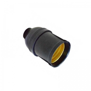 Portalámpara E27 Baquelita Rosca Dorada