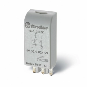 Modulo de Señalización Y Protección  Para Bases 6-24 VAC/DC