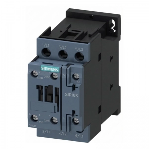Contactor Siemens Sirus 1NA+1NC | Bobina 220VAC, Intensidad AC1 17A - 40A, Potencia 440V 12HP