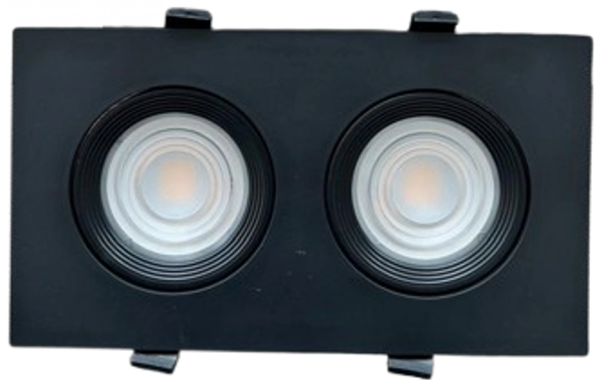 Cardan Led 2*12.5W Integrado 25W P20 6500K Cuadrado.