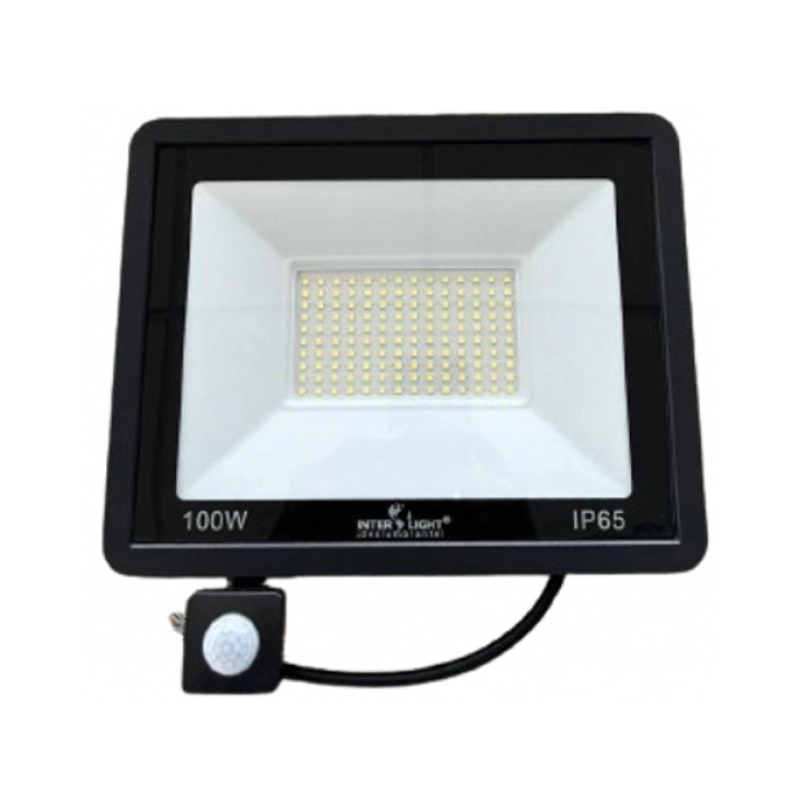 Reflector LED Con Sensor 100W 6500K