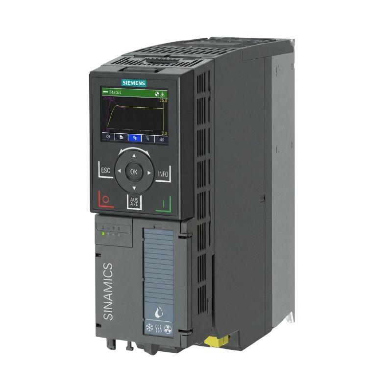 Variador De Velocidad Siemens G120X Profinet Con Panel Operación IOP-2 Integrado 1HP 3.8A