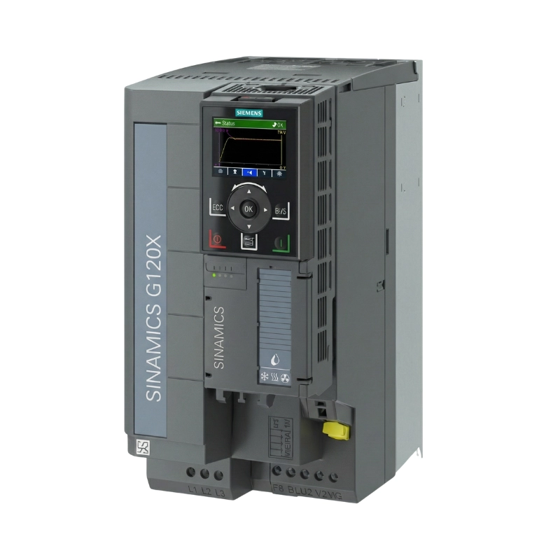 Variador De Velocidad Siemens G120X Profinet Con Panel Operación IOP-2 Integrado 10HP 26.3A