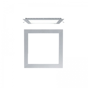 Panel Led Cuadrado Incrustar E-PL-C-12W 6500K-7000K