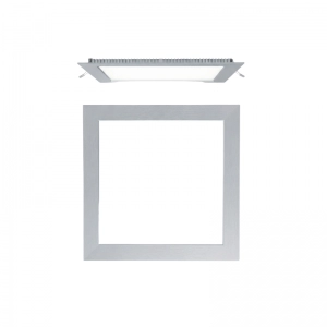 Panel Led Cuadrado Incrustar E-PL-C-18W 6500K-7000K