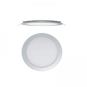 Panel Led Redondo De Incrustar E-PL-R-12W 6500K-7000K