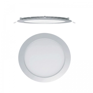 Panel Led Redondo De Incrustar E-PL-R-24W 6500K-7000K