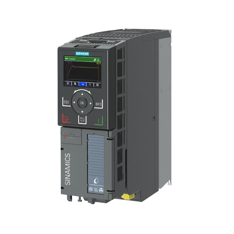 Variador Siemens G120X Con Comunicación ModbusRTU-Bacnet-Panel IOP-2 Integrado 4HP 6.9A
