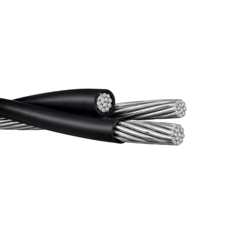 Cable Aluminio Triplex Desnudo 2x6 + 6 N.D XLPE