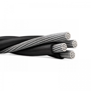 Cable Aluminio Cuadruplex Desnudo 3x2 + 4 N.D XLPE