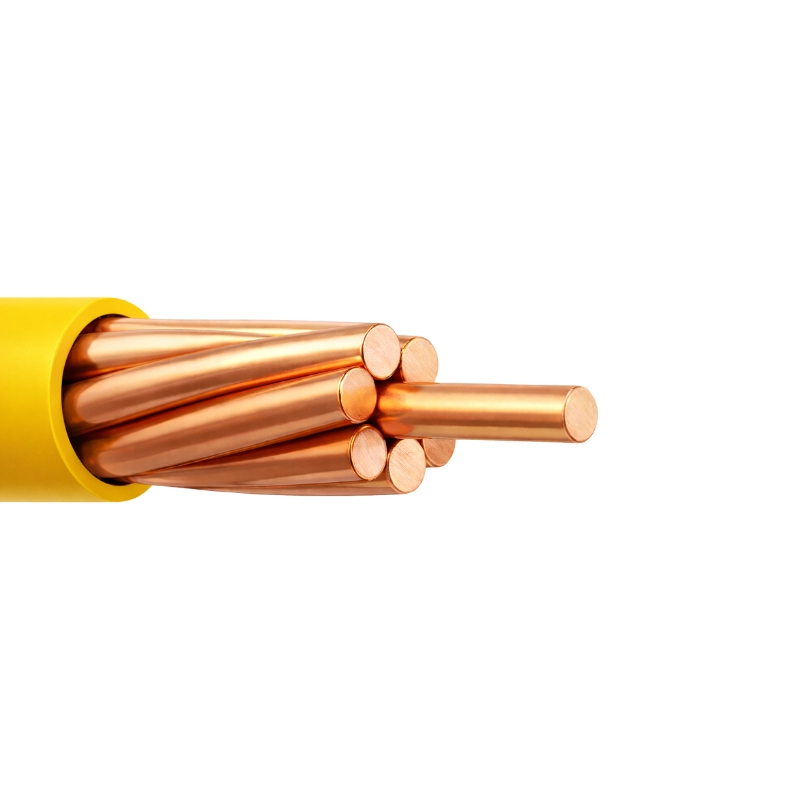 Cable 10 AWG CCA THW-2 Amarillo