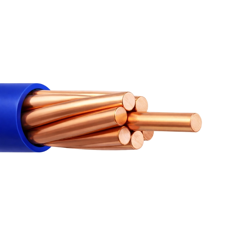 Cable 8 AWG CCA THW-2 Azul