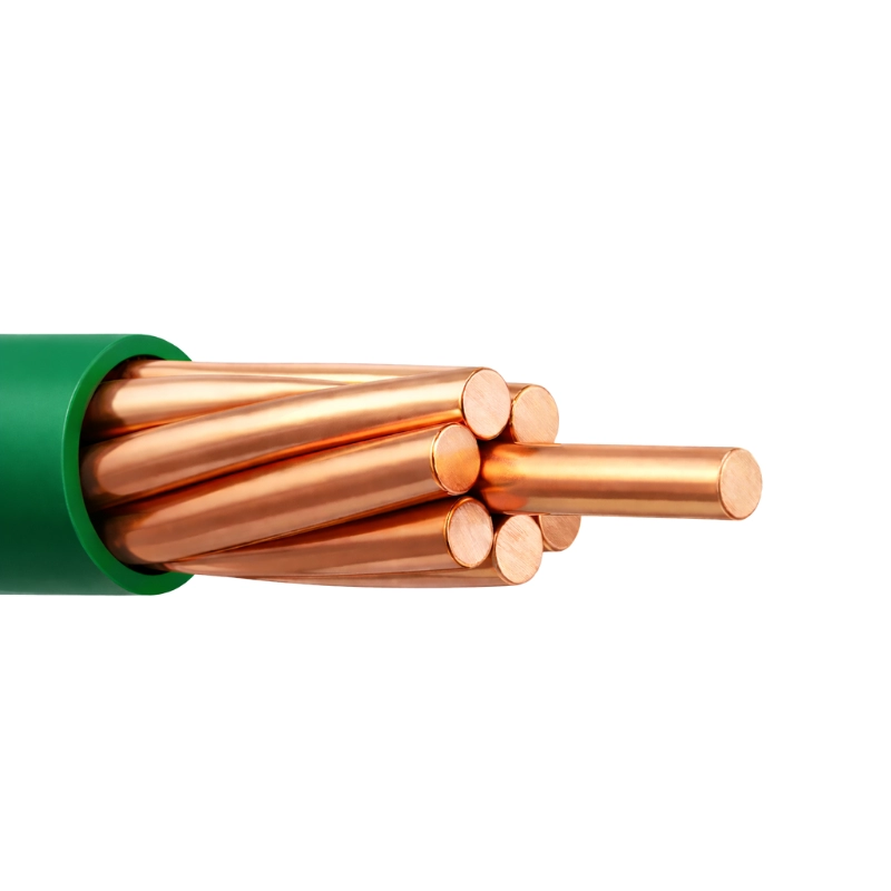 Cable 8 AWG CCA THW-2 Verde