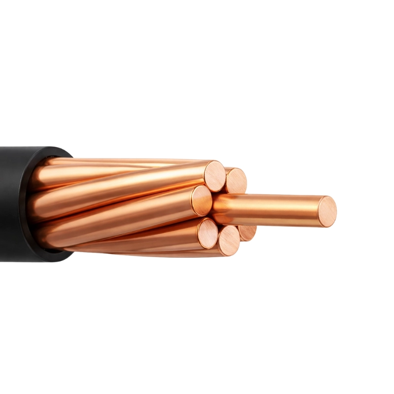 Cable 6 AWG CCA THW-2 Negro