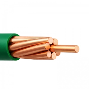 Cable 4 AWG CCA THW-2 Verde