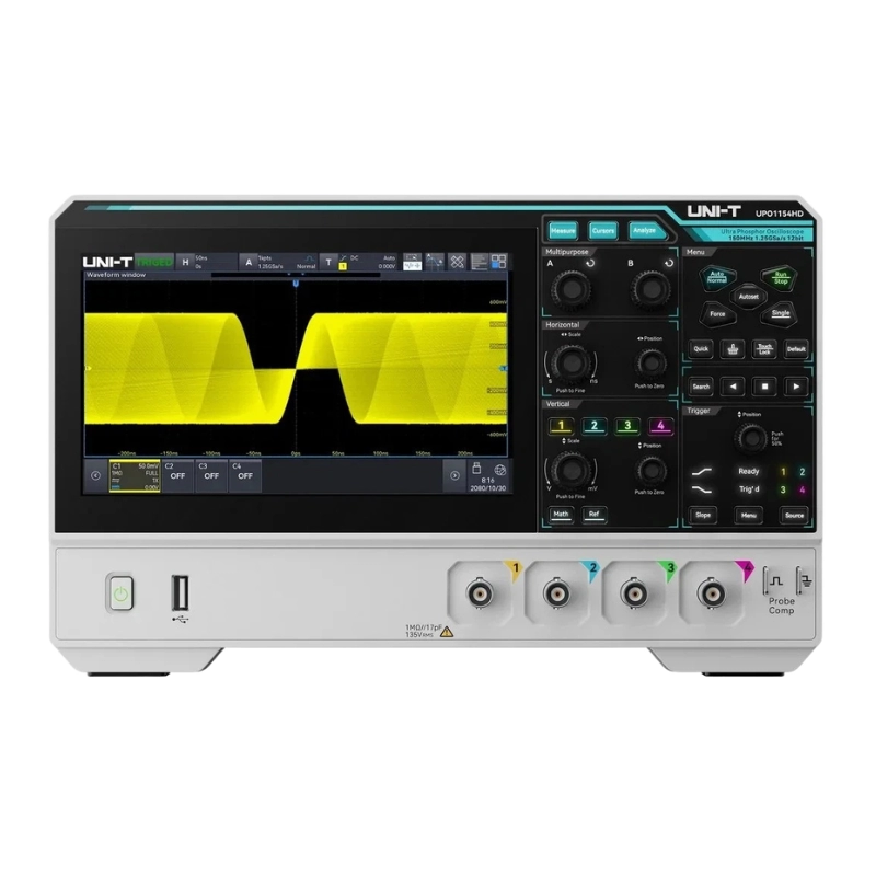 Osciloscopio Ultra Fosforo Digital 80Mhz UPO1084HD