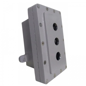 Caja Botonera Nema 7, Con 1 Pulsador De Arranque, 1 Pulsador Parada, 1 Luz Piloto Y 2 Salidas De 3/4