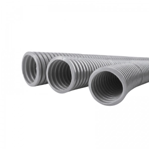 Coraza Industrial Cerrada Diametro 25mm, Rollo 25m Color Gris