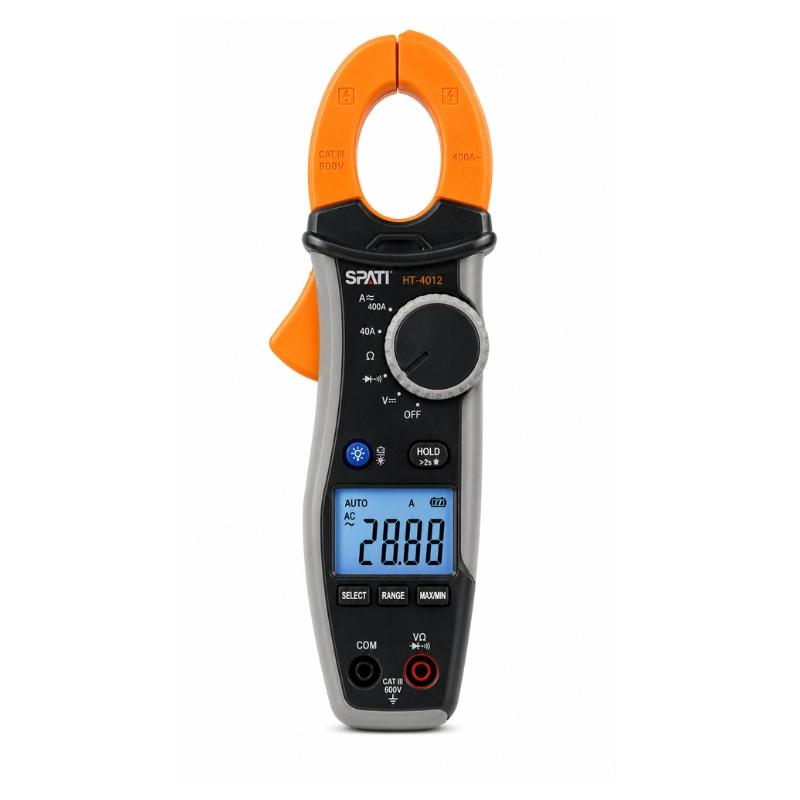 Pinza voltimperica True RMS HT9014, 4 Dígitos, 6000 cuentas