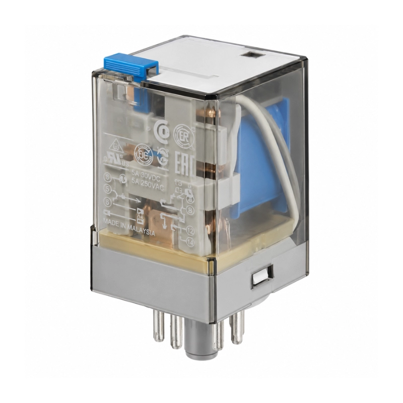 Rele Pines Redondos Serie 60 24VDC