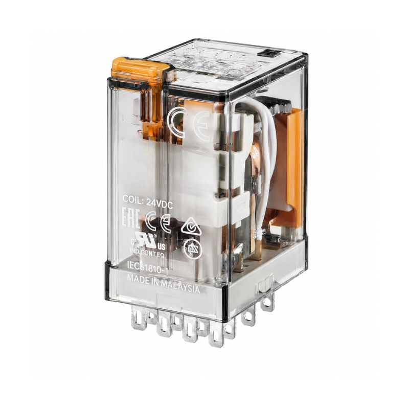 Rele Pines Planos Serie 55 230VAC