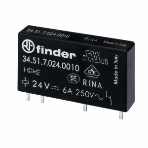 Rele Slim Serie 34 12VDC