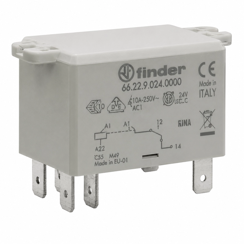 Rele de Potencia Serie 66 24VDC