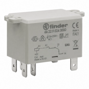 Rele de Potencia Serie 66 24VDC