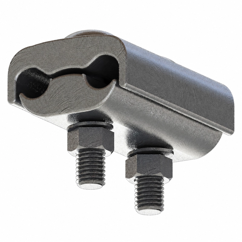 Conector De Dos Pernos Lp De 1/0-400 Der 1/0-400 Mcm Aluminio Y Metalico (10,1 Mm - 22 Mm)