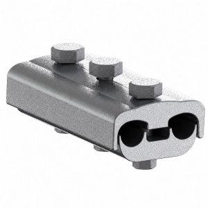 Conector De Tres Pernos Lp 2/0-336 Der 2/0-336 Aluminio - Aluminio (11,4 Mm - 18,8 Mm)