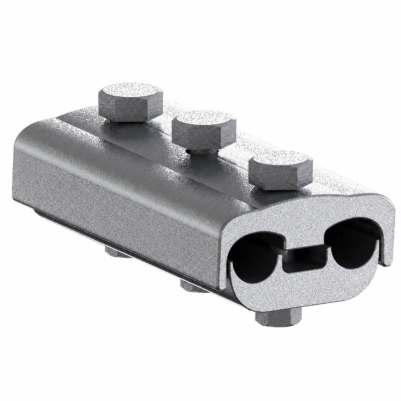 Conector De Tres Pernos Lp 2/0-336 Der 2/0-336 Aluminio Y Metalico (11,4 Mm - 18,8 Mm)