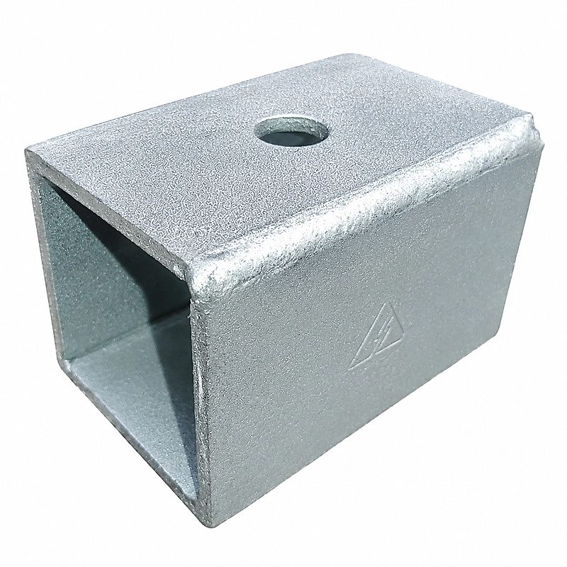 Dado De 3 X 1/4 X 0,10 M Perforación De 5/8 Galvanizado En Caliente