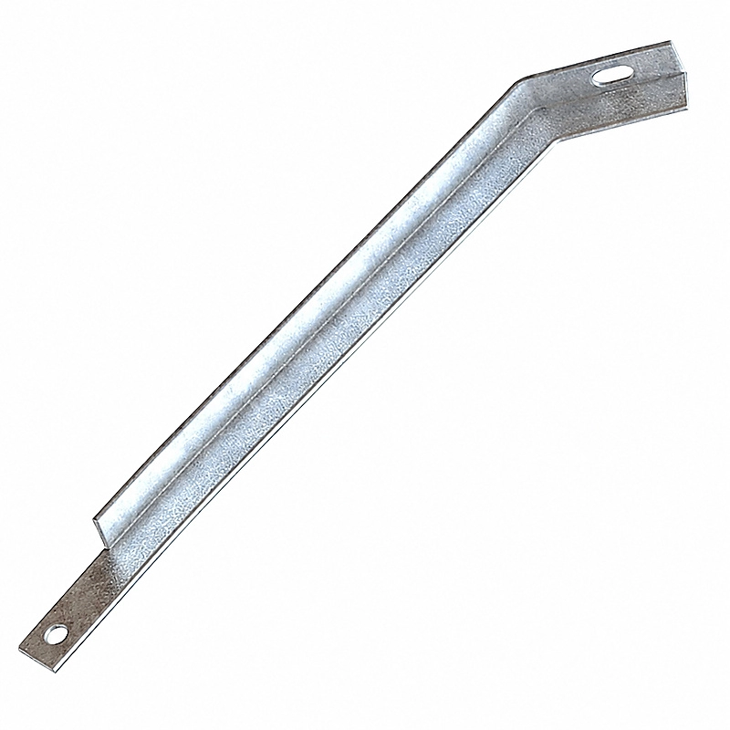 Diag. Recta De 1 1/2 X 3/16 X 1,44 M Con Doblez C/Madera O Pieamigo Galvanizada En Caliente