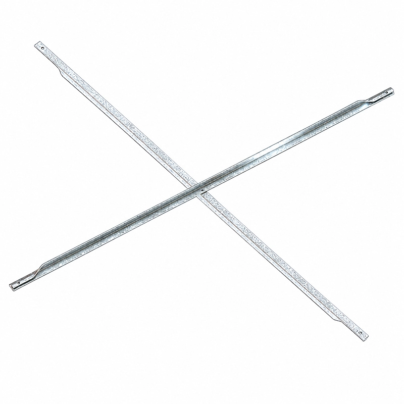 Diagonal De Arriostramiento En X De 3 X 1/4 X 4 M Galvanizada En Caliente