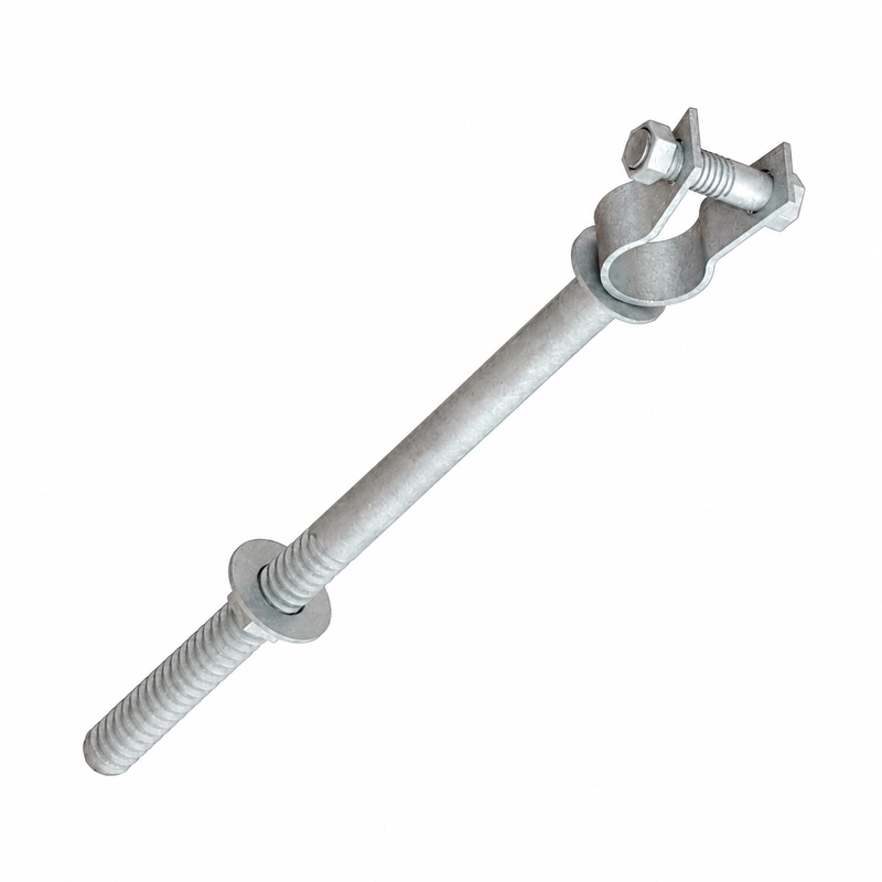 Perno Con Soporte Alumbrado De 1/2 X 10