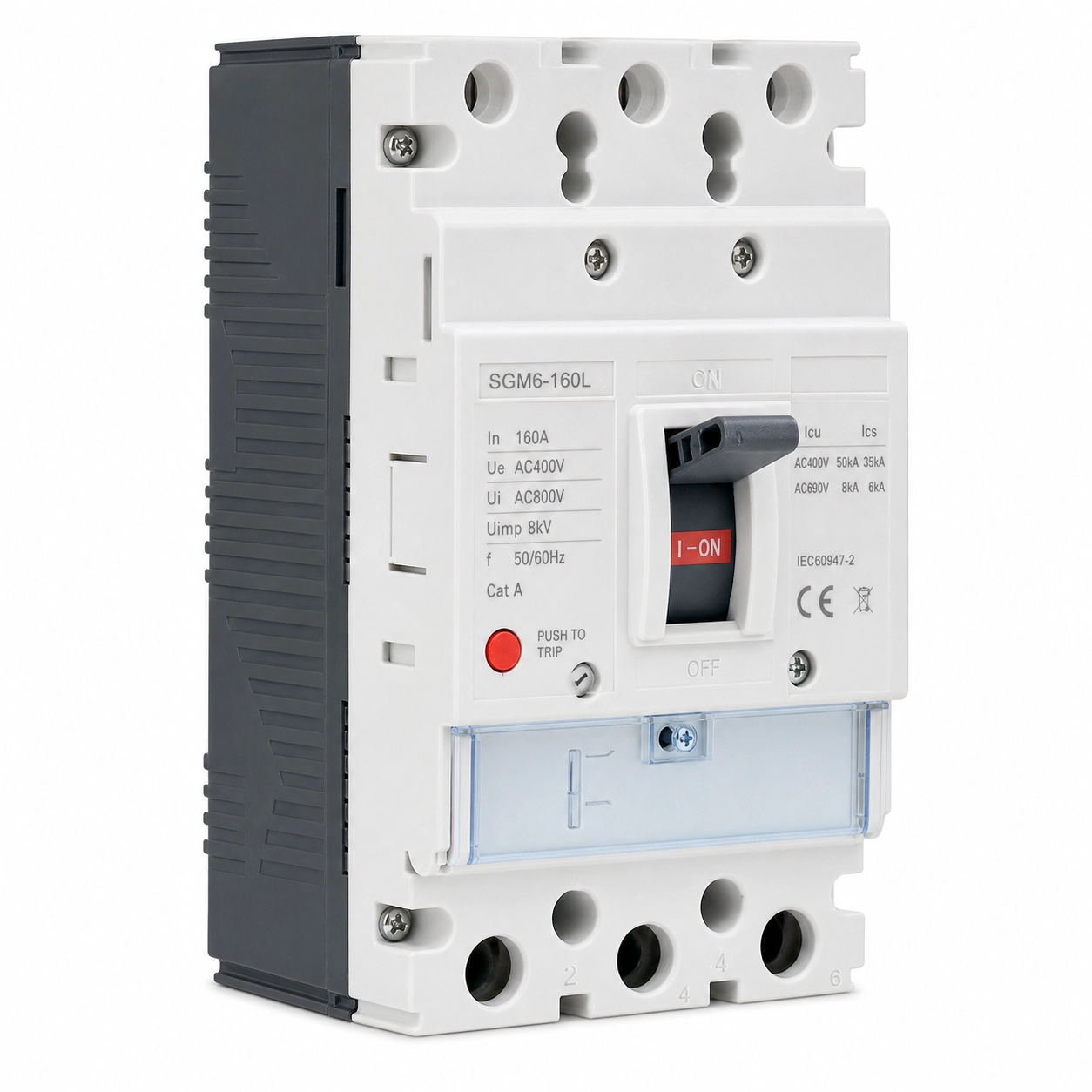 Breaker Caja Moldeada SGM6-160L 160A
