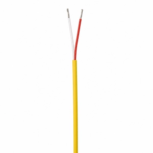 Cable extensión termocupla K fibra vidrio 2x24AWG