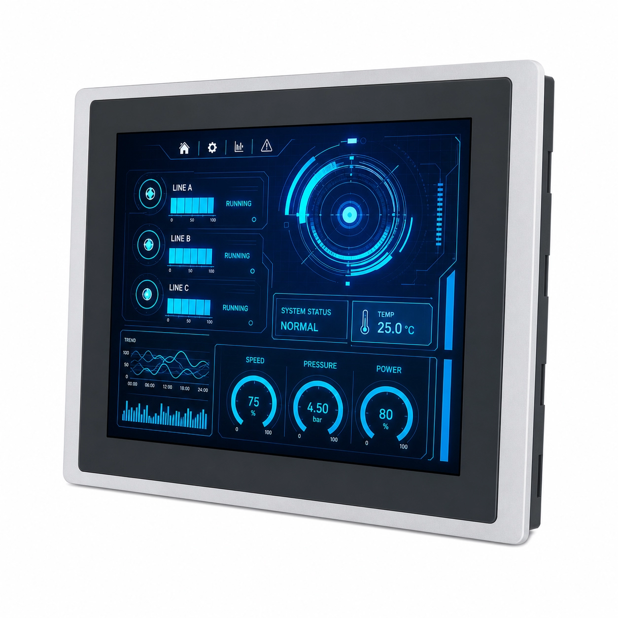 Monitor Industrial 12.1