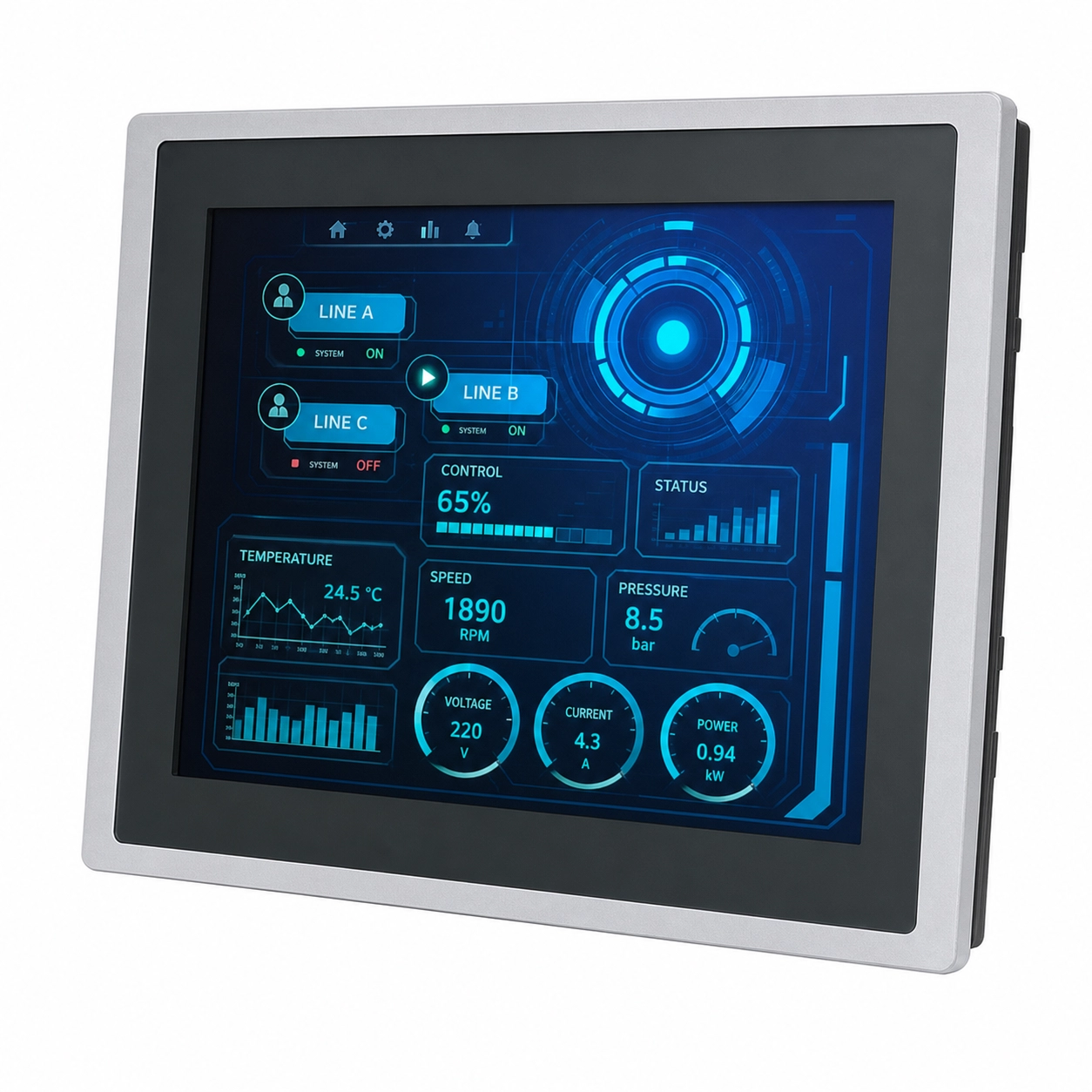 Monitor Industrial 15