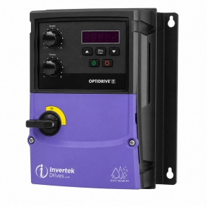 Variador Frecuencia 1HP 0.75kW Interruptor De Arranque + Potenciómetro + Seccionador