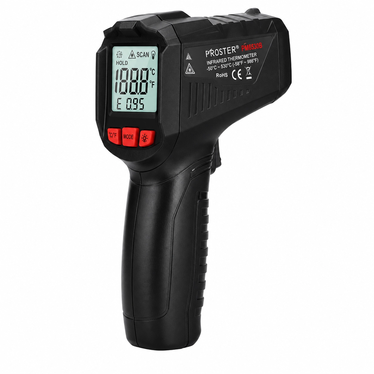 Termómetro Infrarrojo-50 a 800°c / -58 a 1472 °C