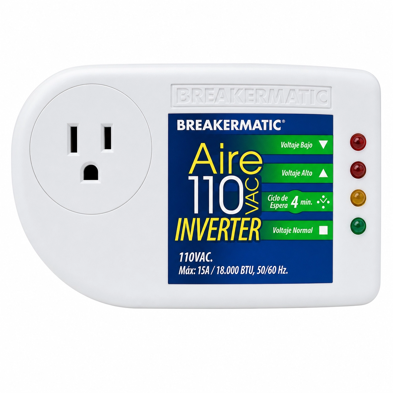 Protector Para Aires Acondicionados Inverter 110V 15A PIN110-E++